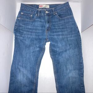 LEVIS 541 Athletic Fit Jeans 16 28X28 Blue Denim Straight Stretch 28x28 Pants
